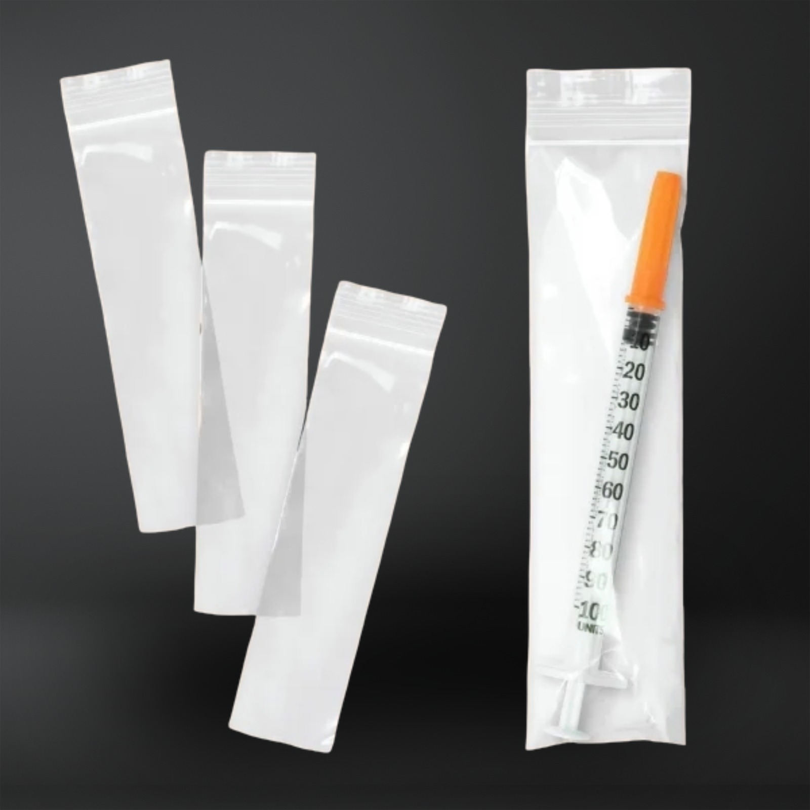 Syringe Mylar Bags